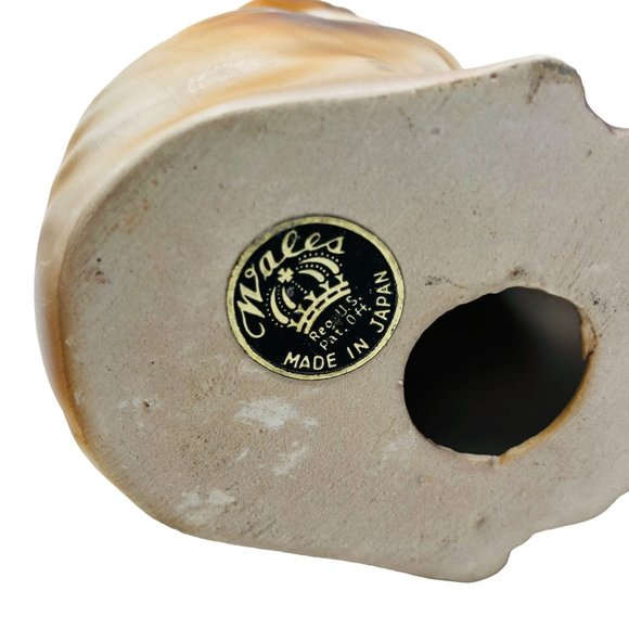 Vintage 50s 60s Wales Ceramic Spaniel Dog Big Eyes MCM Made in Japan 9 Inches - Picture 10 of 12